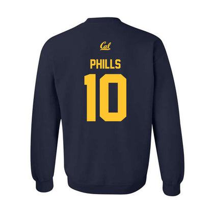 UC Berkeley - NCAA Women's Volleyball : Dominique Phills - Sports Shersey Crewneck Sweatshirt-1