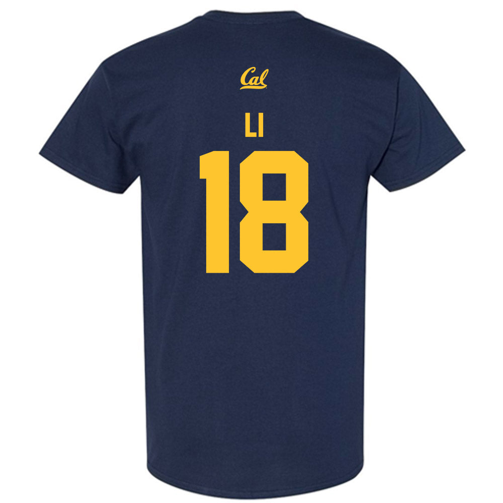 UC Berkeley - NCAA Women's Volleyball : Ashley Li - Sports Shersey T-Shirt-1