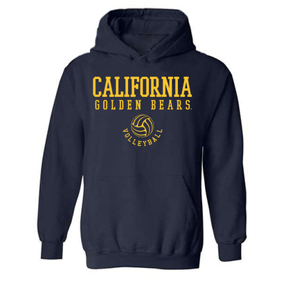 UC Berkeley - NCAA Women's Volleyball : Ashley Li - Sports Shersey Hooded Sweatshirt-0
