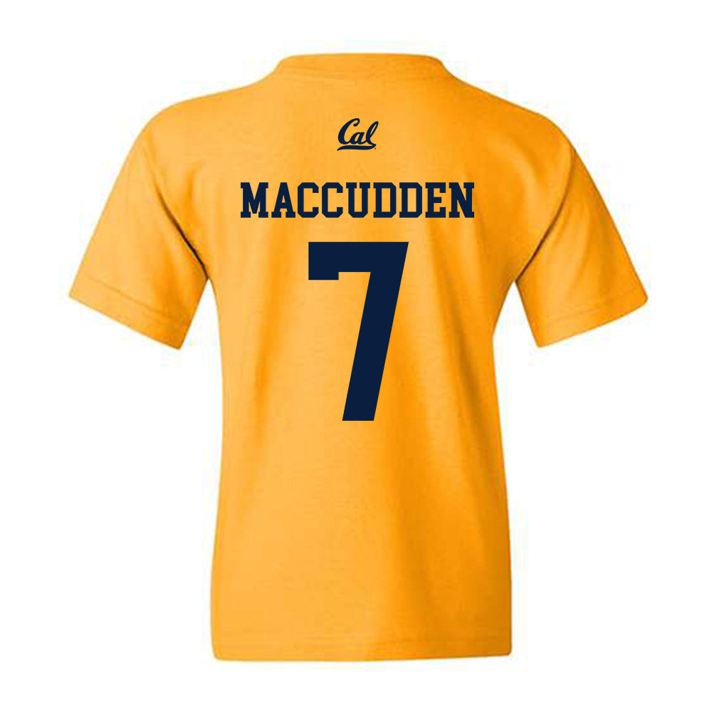 UC Berkeley - NCAA Women's Volleyball : Siena MacCudden - Sports Shersey Youth T-Shirt-1