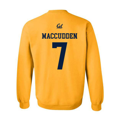 UC Berkeley - NCAA Women's Volleyball : Siena MacCudden - Sports Shersey Crewneck Sweatshirt-1