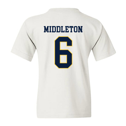 UC Berkeley - NCAA Women's Lacrosse : Jane Middleton - Sports Shersey Youth T-Shirt-1