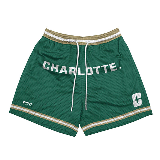 UNC Charlotte - NCAA Men's Track & Field : Charles Foote - Shorts-0