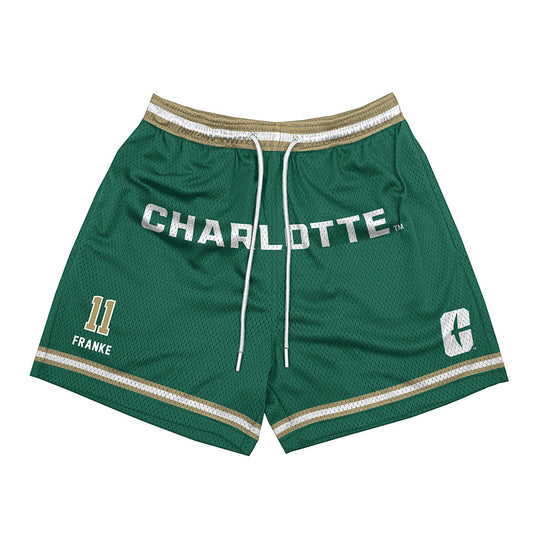 UNC Charlotte - NCAA Men's Soccer : Robert Franke - Shorts-0