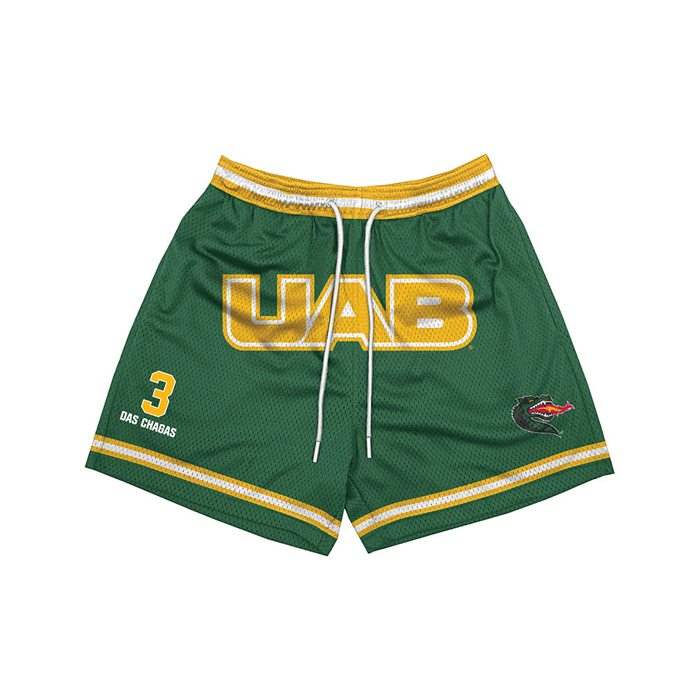 UAB - NCAA Men's Basketball : Joao Das Chagas - Shorts-0