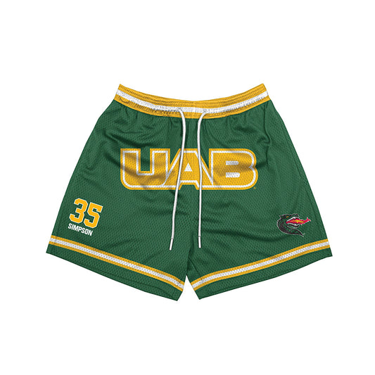 UAB - NCAA Football : Owen Simpson - Shorts-0