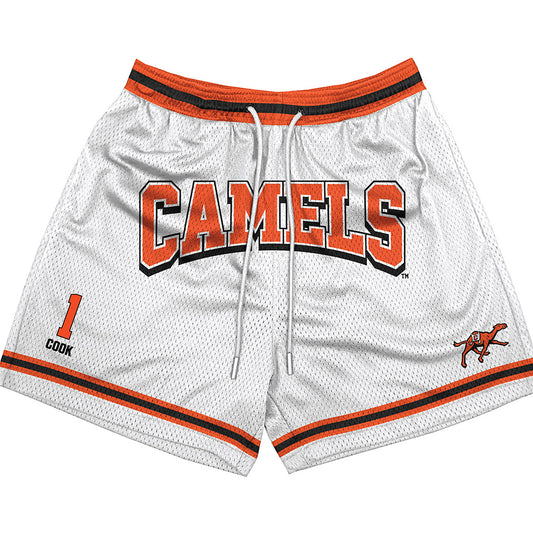 Campbell - NCAA Men's Basketball : Tasos Cook - Shorts