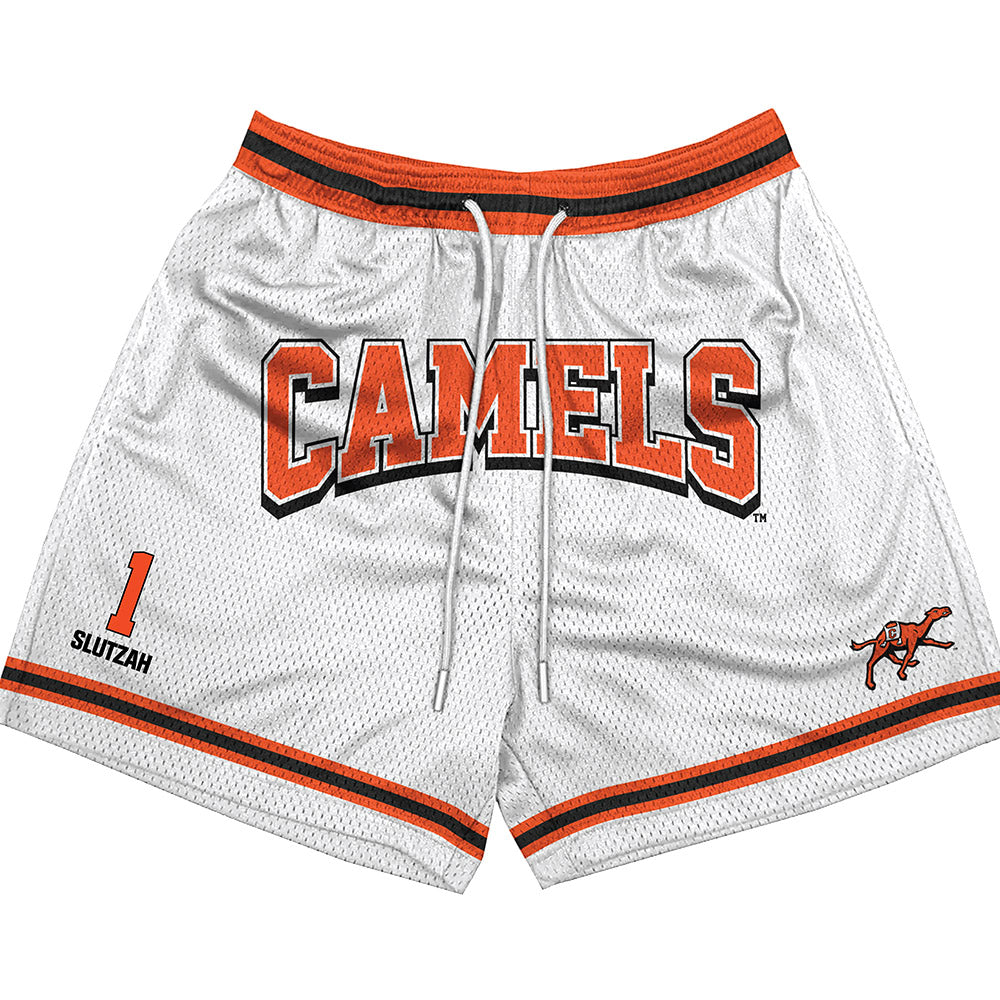 Campbell - NCAA Softball : Emma Slutzah - Shorts-0