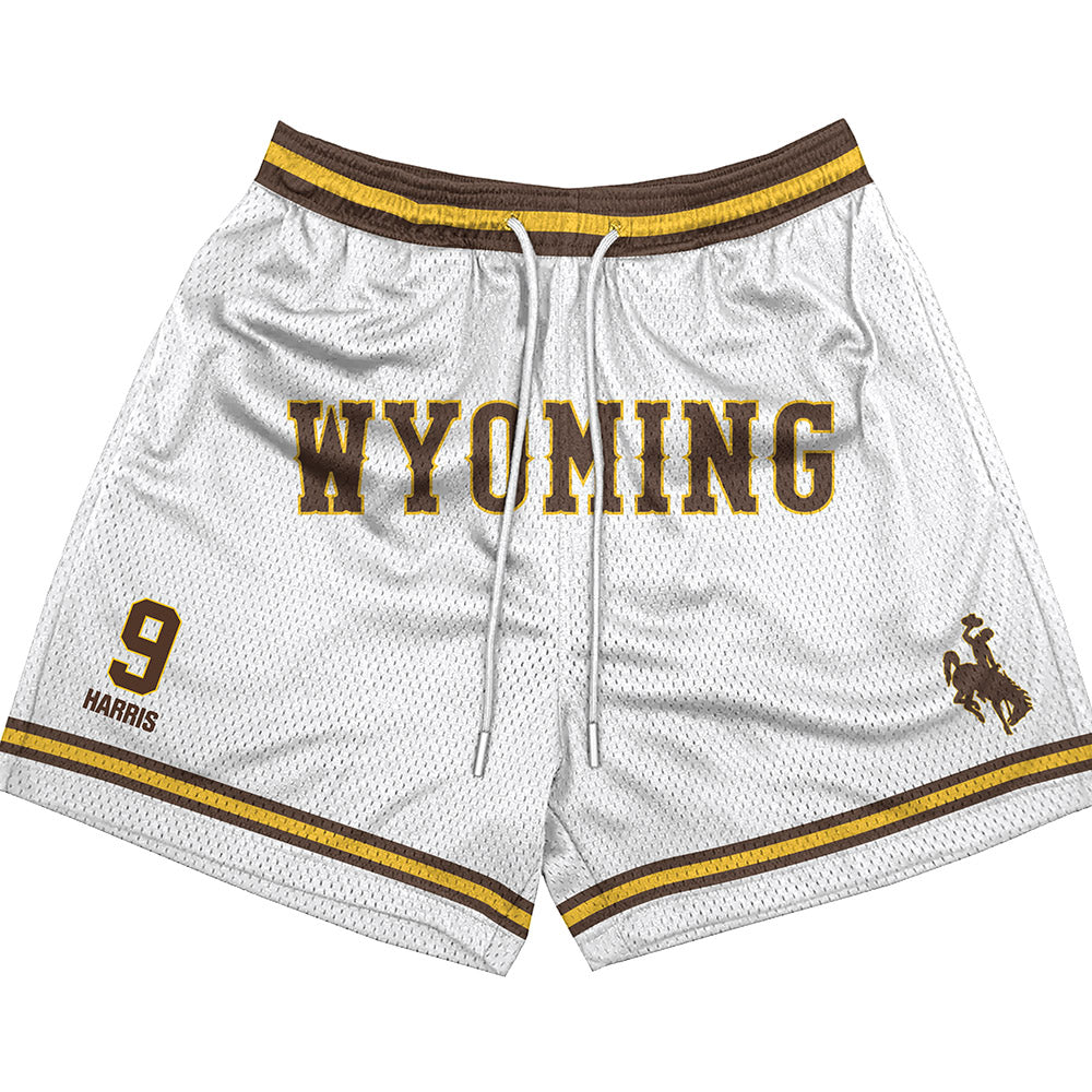 Wyoming - NCAA Men's Basketball : Jared Harris - Shorts-0