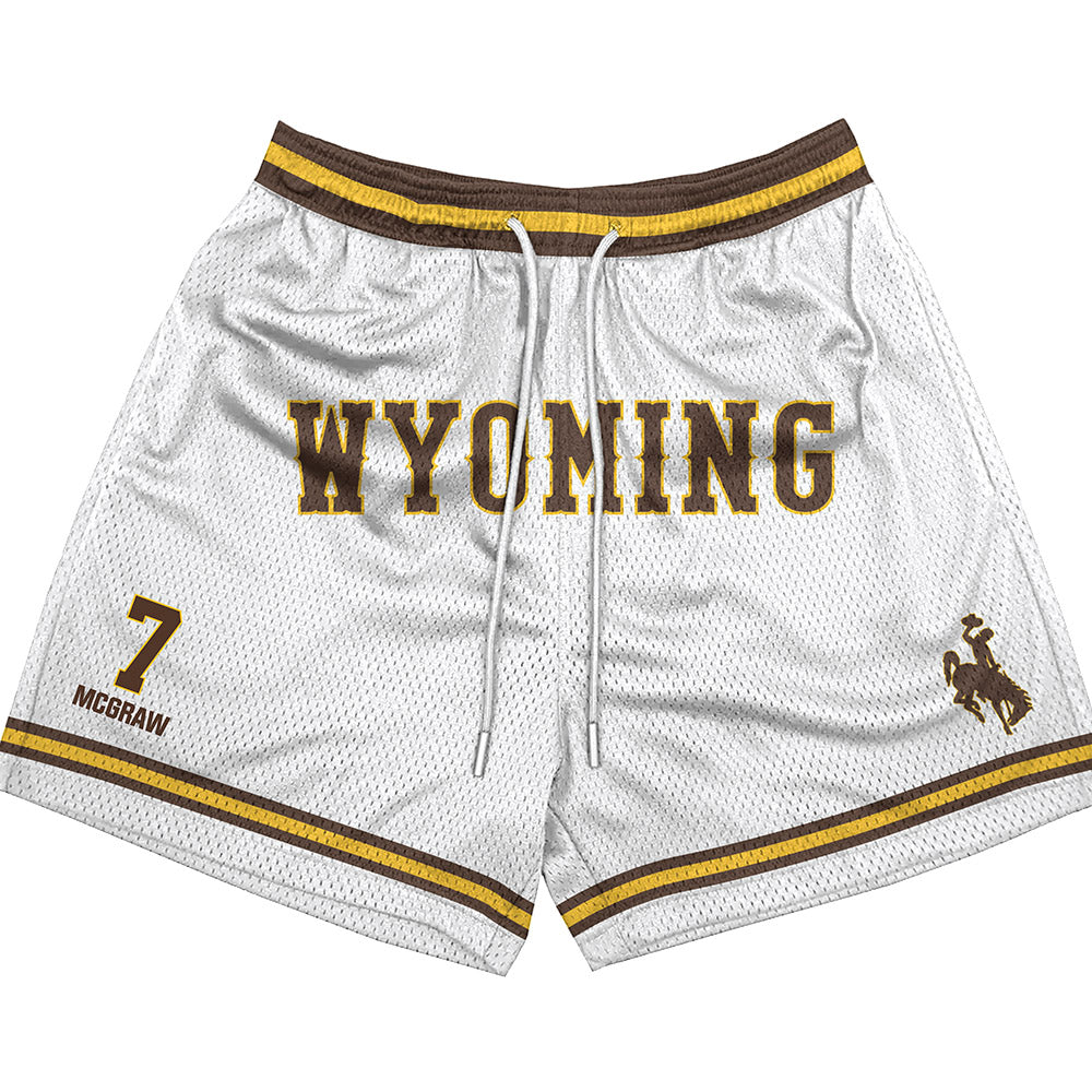 Wyoming - NCAA Football : Junus McGraw - Shorts-0