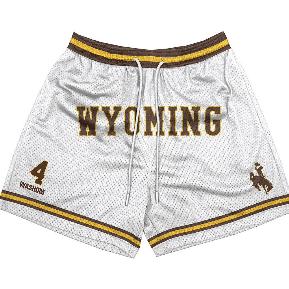 Wyoming - NCAA Football : Ke'Lyn Washom - Shorts-0