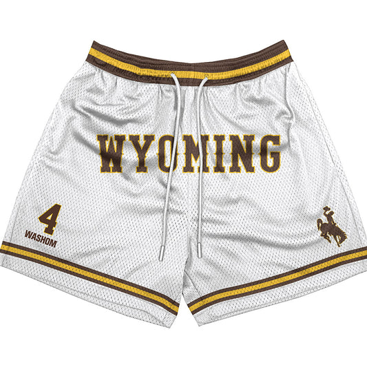 Wyoming - NCAA Football : Ke'Lyn Washom - Shorts-0