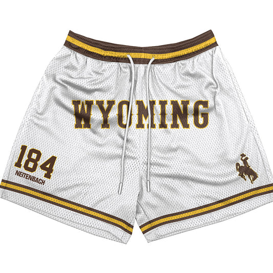 Wyoming - NCAA Wrestling : Eddie Neitenbach - Shorts-0