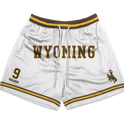 Wyoming - NCAA Football : Jackson Holman - Shorts-0