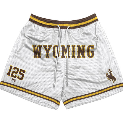 Wyoming - NCAA Wrestling : Cael Flo - Shorts-0