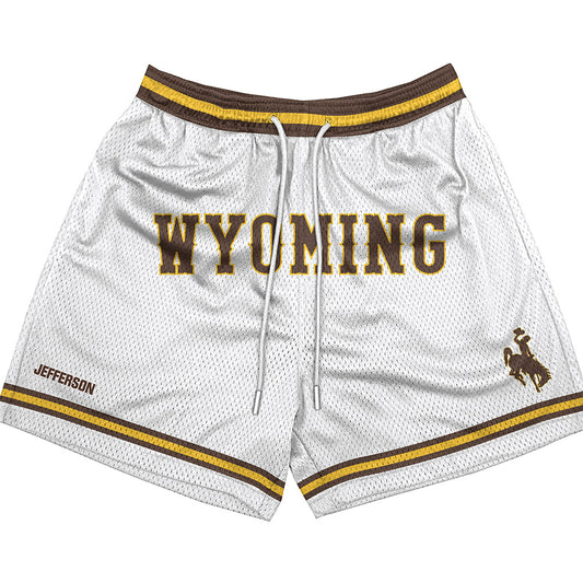 Wyoming - NCAA Men's Basketball : Canin Jefferson - Shorts-0