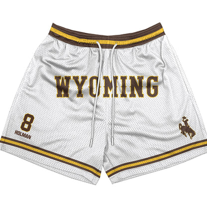 Wyoming - NCAA Football : Markell Holman - Shorts-0