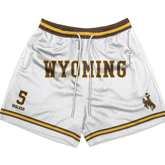 Wyoming - NCAA Men's Basketball : Leland Walker - Shorts-0