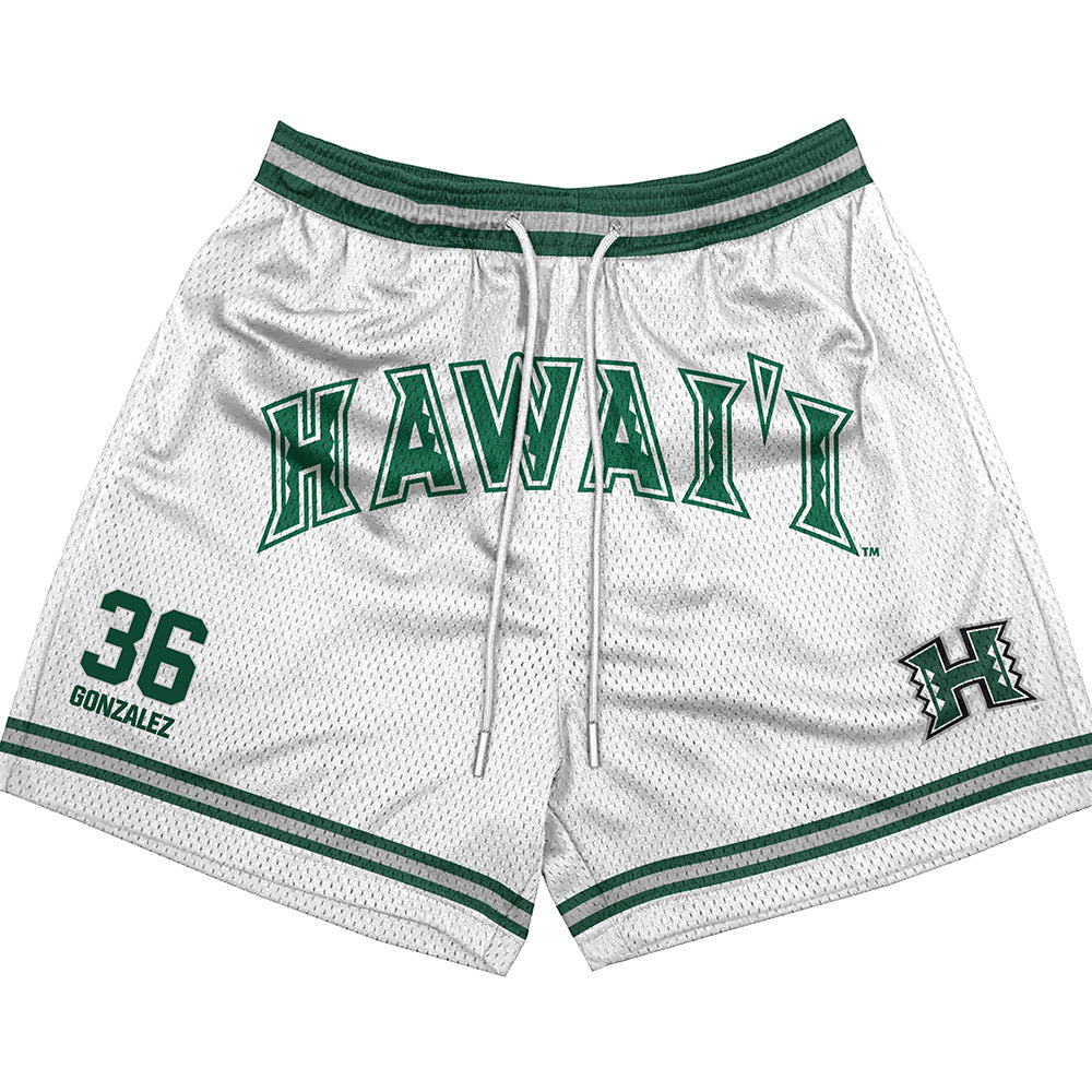 Hawaii - NCAA Baseball : Sebastian Gonzalez - Shorts-0
