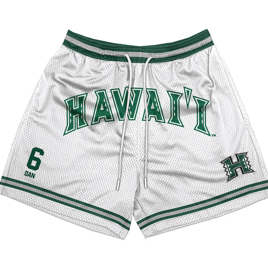 Hawaii - NCAA Men's Basketball : Houran Dan - Shorts-0