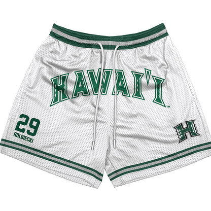 Hawaii - NCAA Baseball : Evan Rolbiecki - Shorts-0