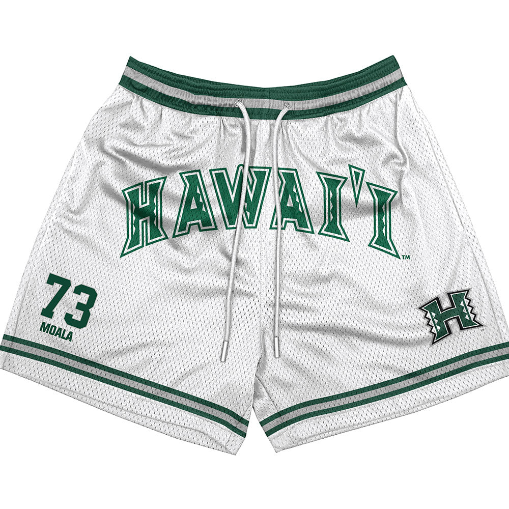 Hawaii - NCAA Football : Lipe Moala - Shorts-0