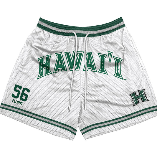 Hawaii - NCAA Football : Spencer Elliott - Shorts-0