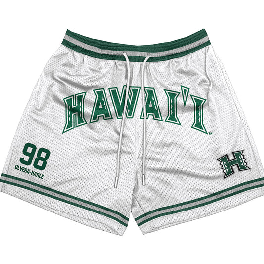 Hawaii - NCAA Football : Sean Olvera-Harle - Shorts-0