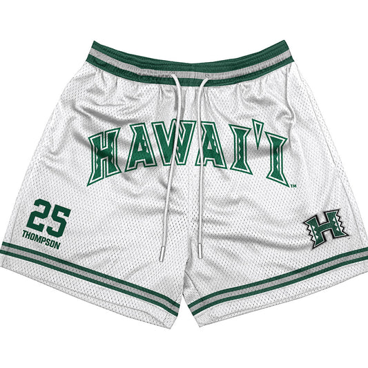 Hawaii - NCAA Football : Matagi Thompson - Shorts-0