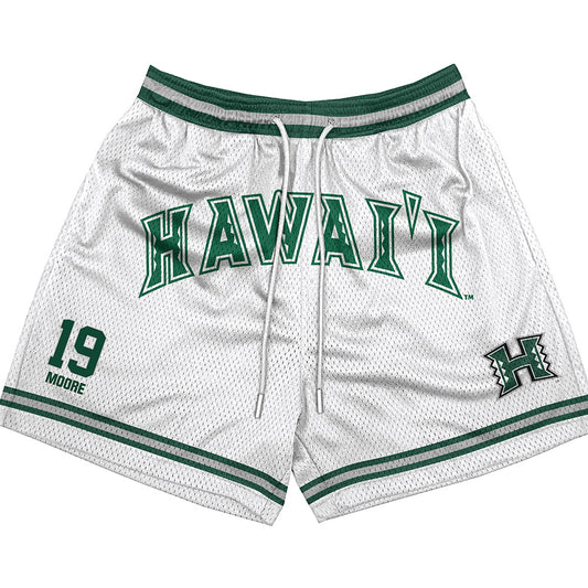 Hawaii - NCAA Football : Breez Moore - Shorts-0