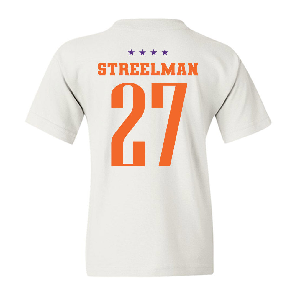 Clemson - NCAA Men's Soccer : Seamus Streelman - Youth T-Shirt-1