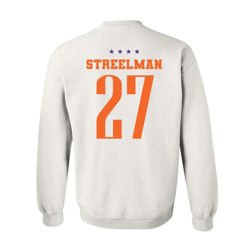 Clemson - NCAA Men's Soccer : Seamus Streelman - Crewneck Sweatshirt-1