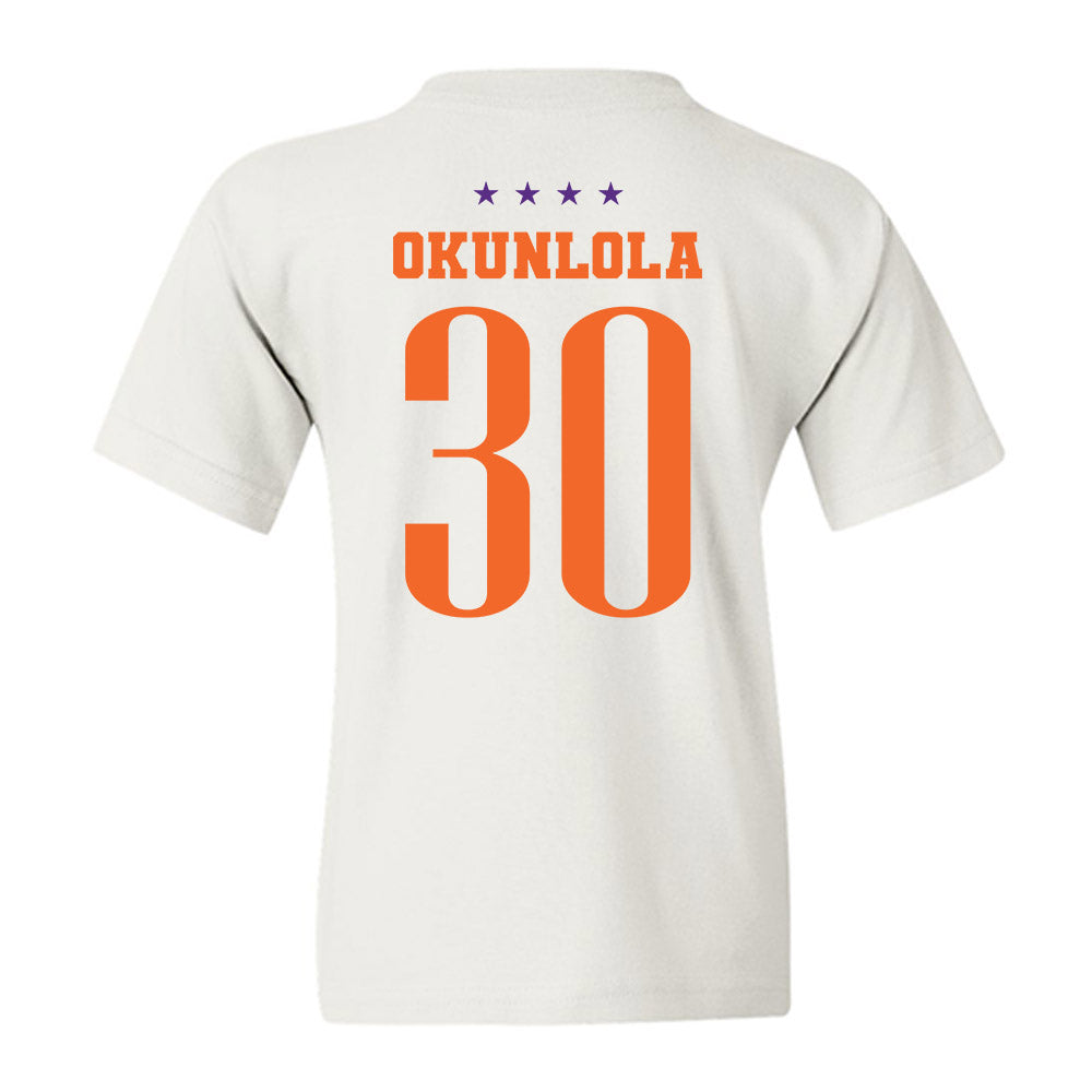 Clemson - NCAA Men's Soccer : Remi Okunlola - Youth T-Shirt-1