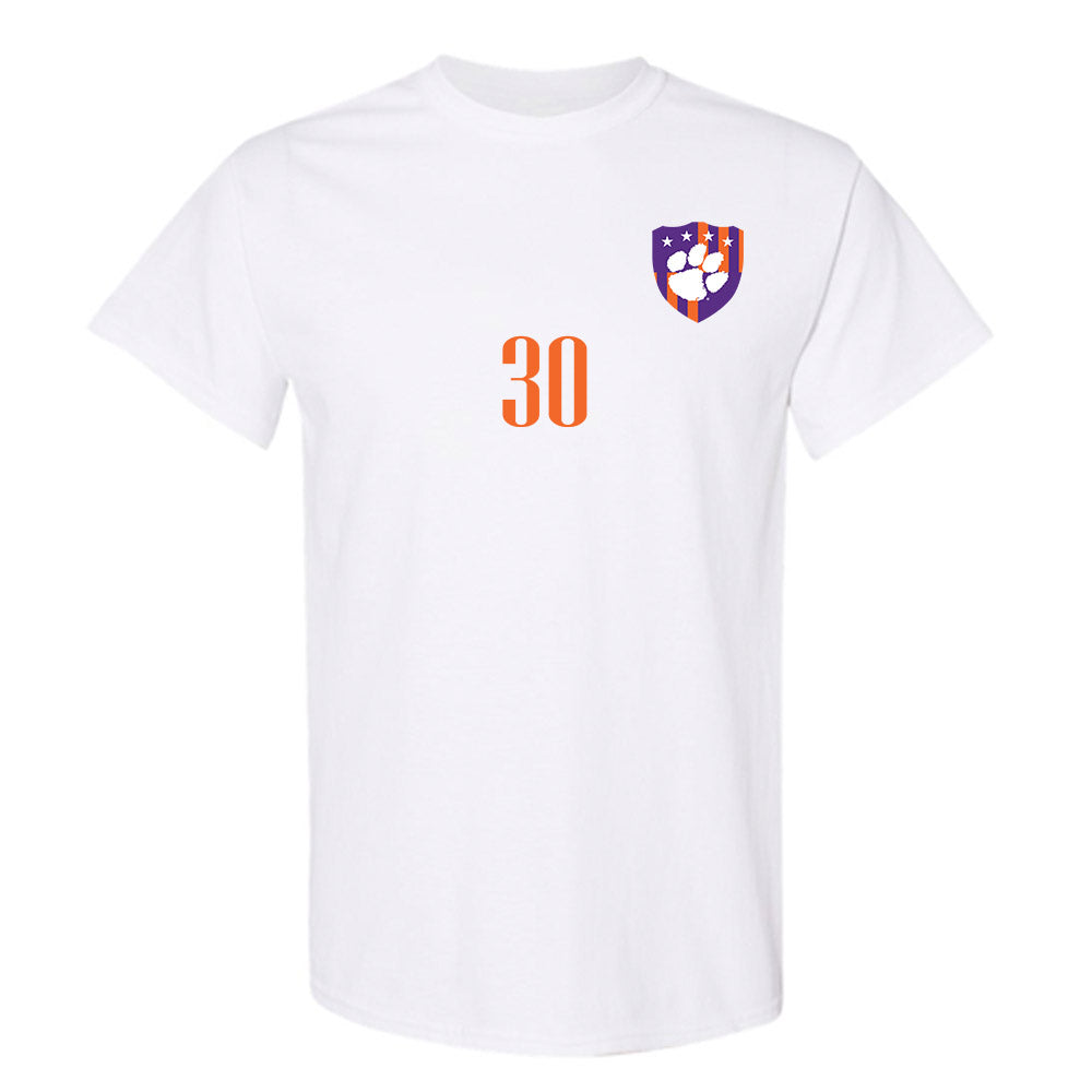 Clemson - NCAA Men's Soccer : Remi Okunlola - T-Shirt-0