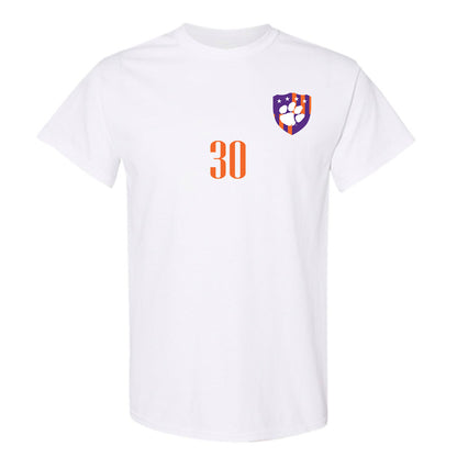 Clemson - NCAA Men's Soccer : Remi Okunlola - T-Shirt-0