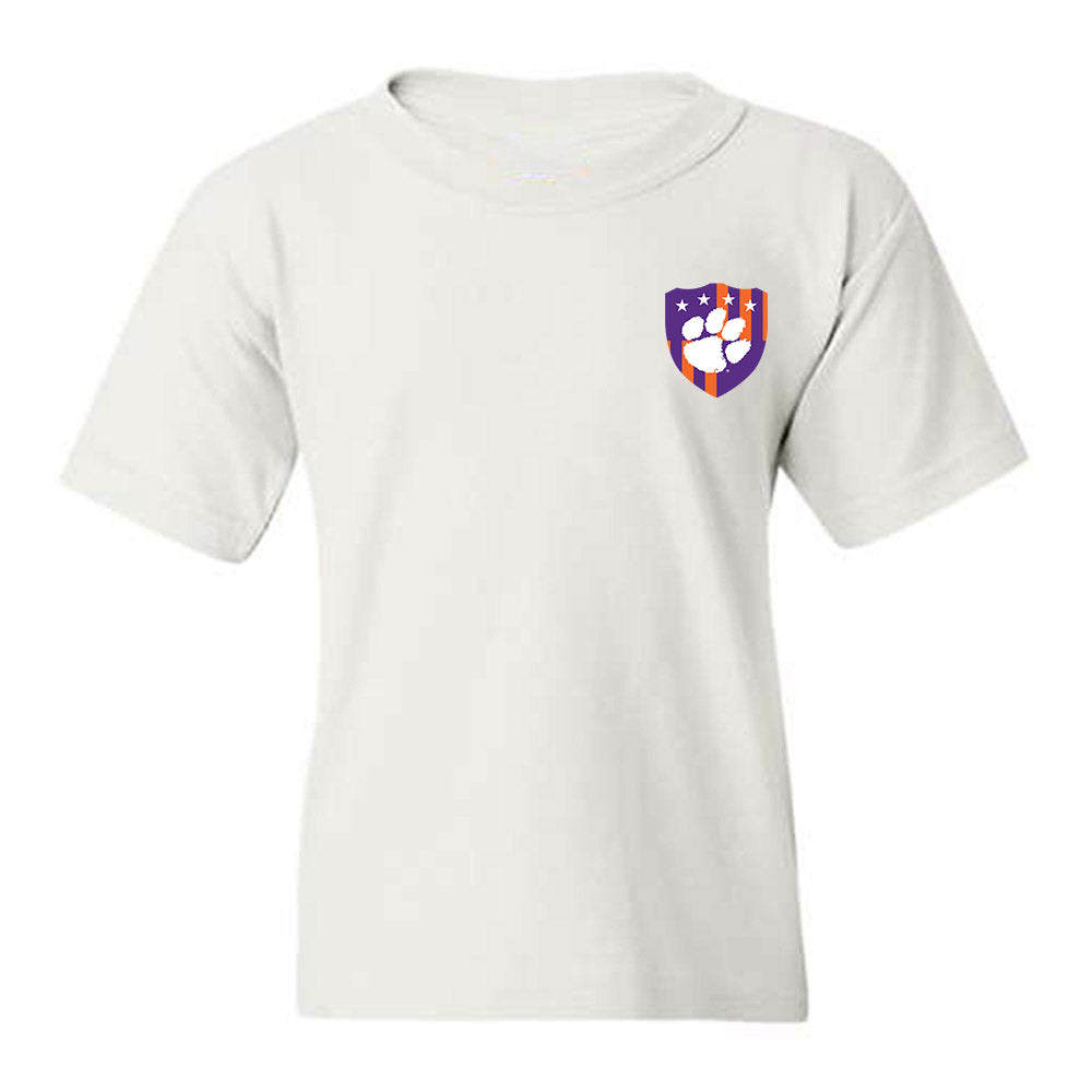 Clemson - NCAA Men's Soccer : Johannes Kack - Youth T-Shirt-0