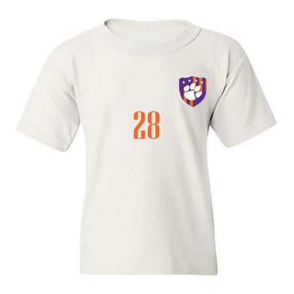 Clemson - NCAA Men's Soccer : Xander Sevian - Youth T-Shirt-0