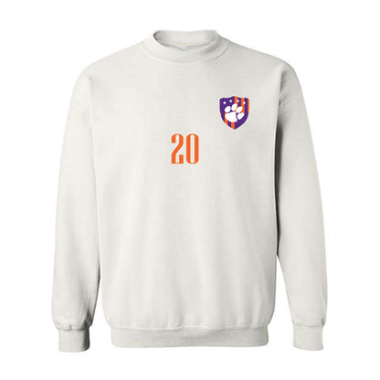 Clemson - NCAA Men's Soccer : Andres Beirute - Crewneck Sweatshirt-0
