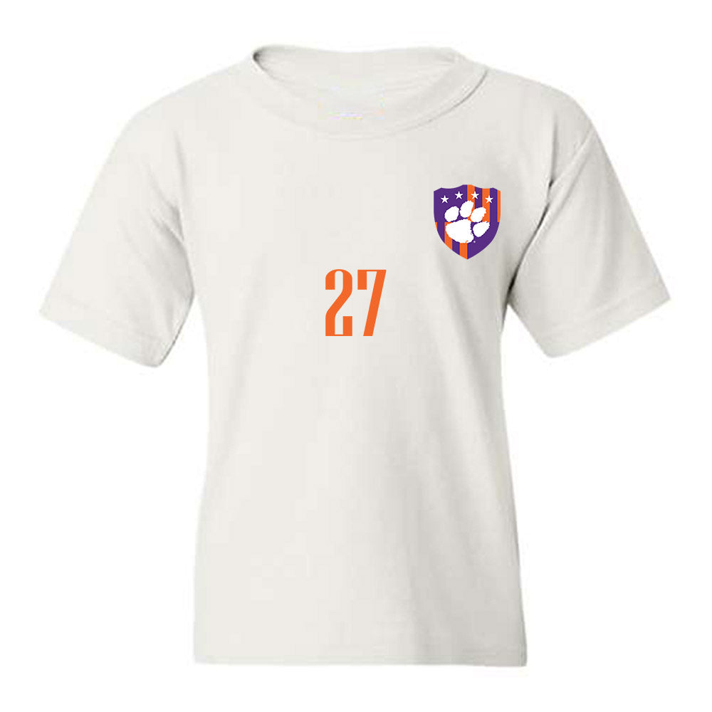 Clemson - NCAA Men's Soccer : Seamus Streelman - Youth T-Shirt-0