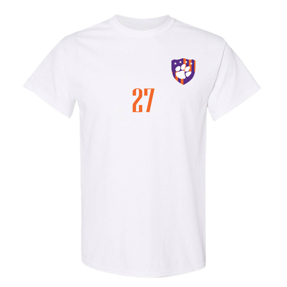 Clemson - NCAA Men's Soccer : Seamus Streelman - T-Shirt-0