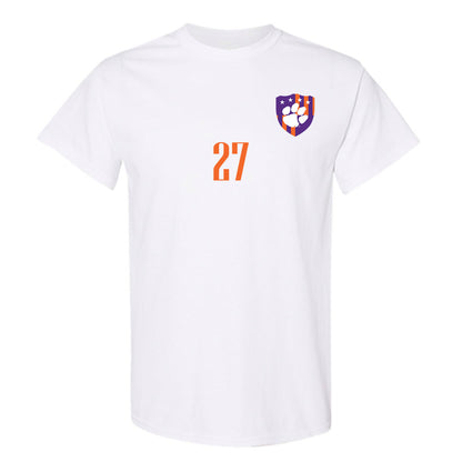 Clemson - NCAA Men's Soccer : Seamus Streelman - T-Shirt-0