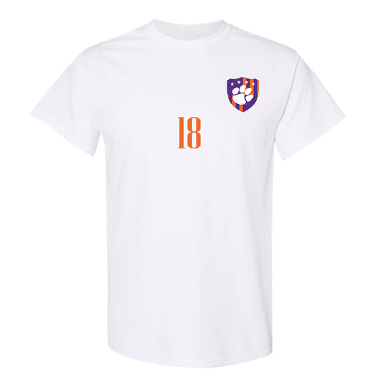 Clemson - NCAA Men's Soccer : Matthias Leib - T-Shirt-0