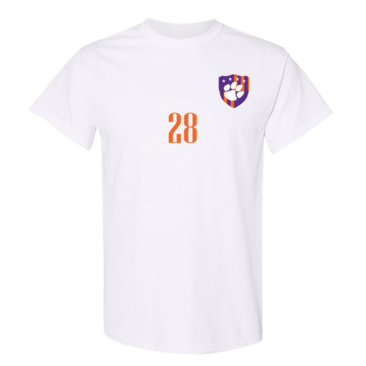 Clemson - NCAA Men's Soccer : Xander Sevian - T-Shirt-0