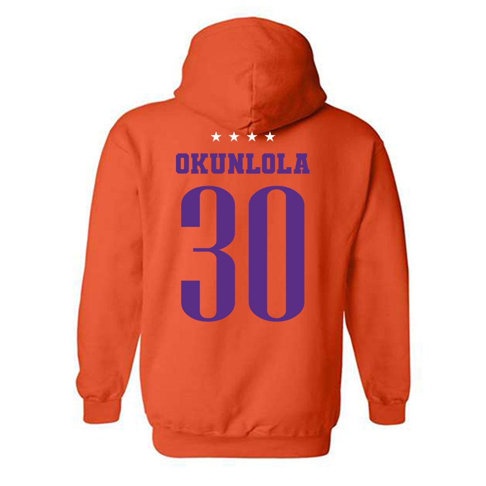 Clemson - NCAA Men's Soccer : Remi Okunlola - Hooded Sweatshirt-1