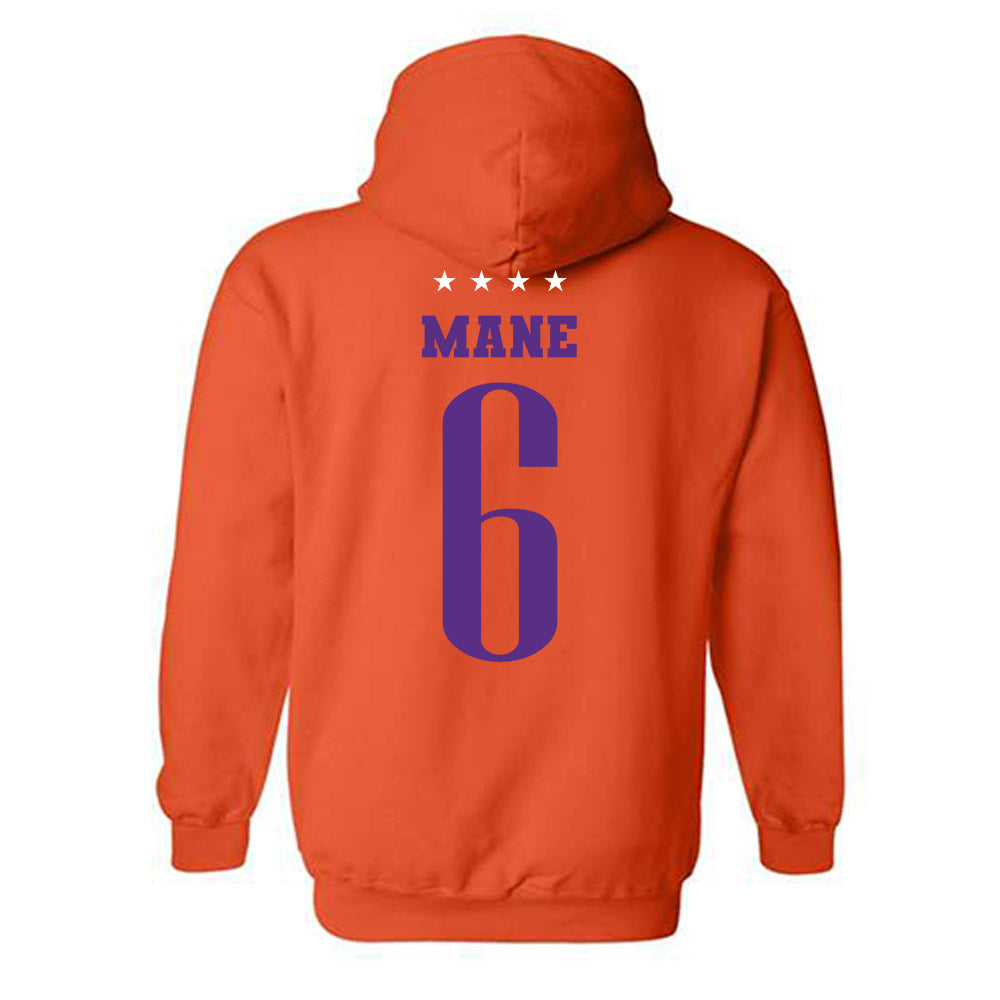 Clemson - NCAA Men's Soccer : Abdou Mane - Hooded Sweatshirt-1