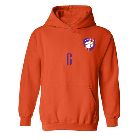 Clemson - NCAA Men's Soccer : Abdou Mane - Hooded Sweatshirt-0