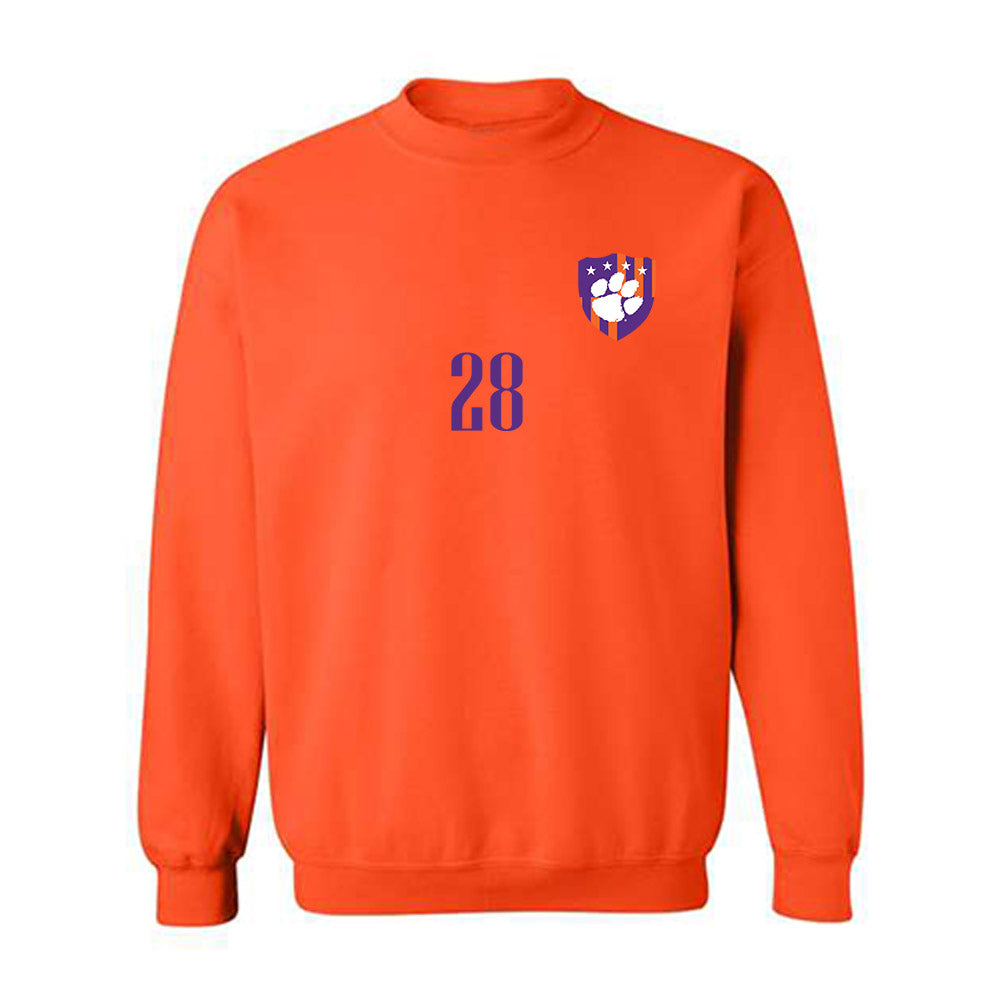 Clemson - NCAA Men's Soccer : Xander Sevian - Crewneck Sweatshirt-0