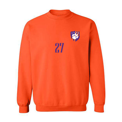 Clemson - NCAA Men's Soccer : Seamus Streelman - Crewneck Sweatshirt-0