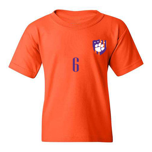 Clemson - NCAA Men's Soccer : Abdou Mane - Youth T-Shirt-0