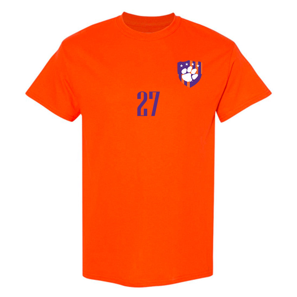 Clemson - NCAA Men's Soccer : Seamus Streelman - T-Shirt-0